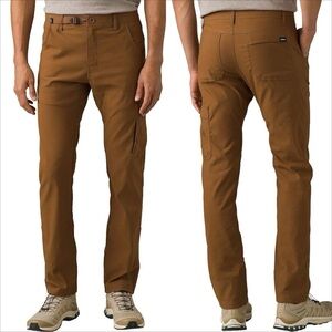 prAna Stretch Zion Slim Pants II Men’s Fitted Pants Blended Recycled Nylon 33X32